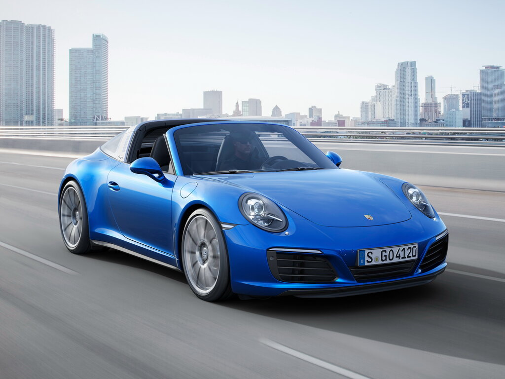 Porsche 911 (991.2) 7 поколение, рестайлинг, открытый кузов (01.2016 - 06.2020)